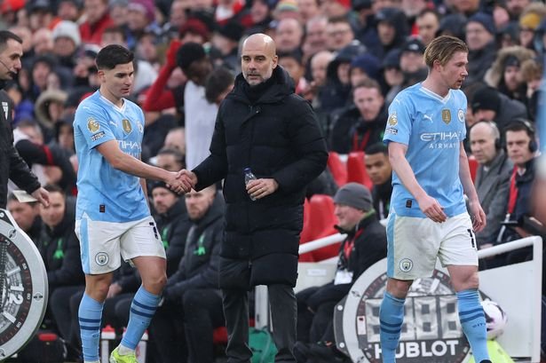 Pep Guardiola responds to Kevin De Bruyne fury after Man City changes