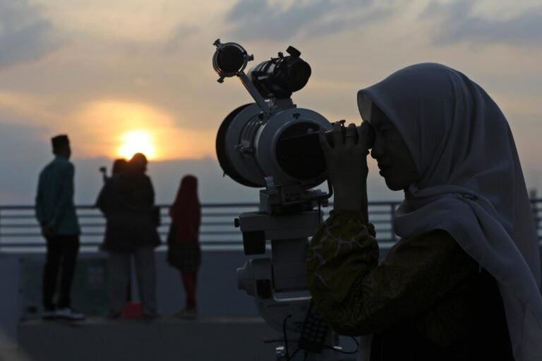 Crescent moon is spotted in Saudi Arabia marking start of Ramadan