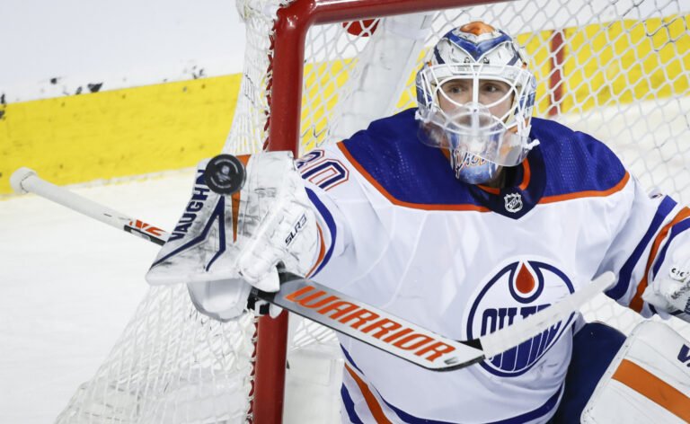 Calvin Pickard backstops Edmonton Oilers to victory in Calgary