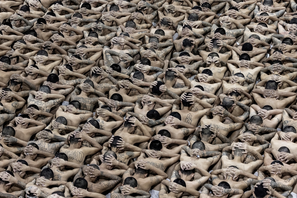 Detainees at El Salvador' Tecoluca facility where Alejandro Gonzales is likely to be held
