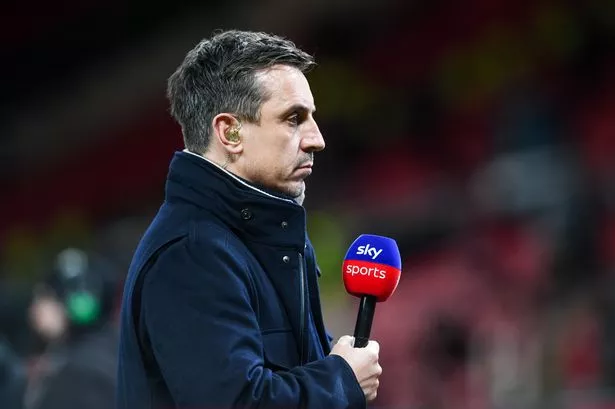 Gary Neville’s X-rated Man United celebration vs Liverpool speaks volumes amid late heartache