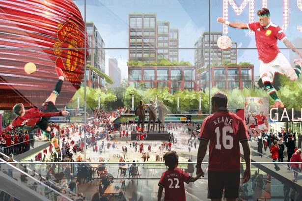 Tantalising images hint at how Manchester United’s new 100,000-capacity ‘Wembley of the north’ could look