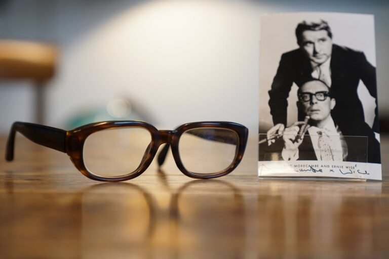 Eric Morecambe’s glasses fetch £20,000 at auction