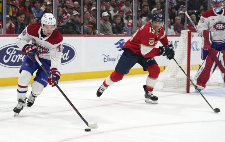 Canadiens defenceman Hutson named NHL’s rookie of the month for December