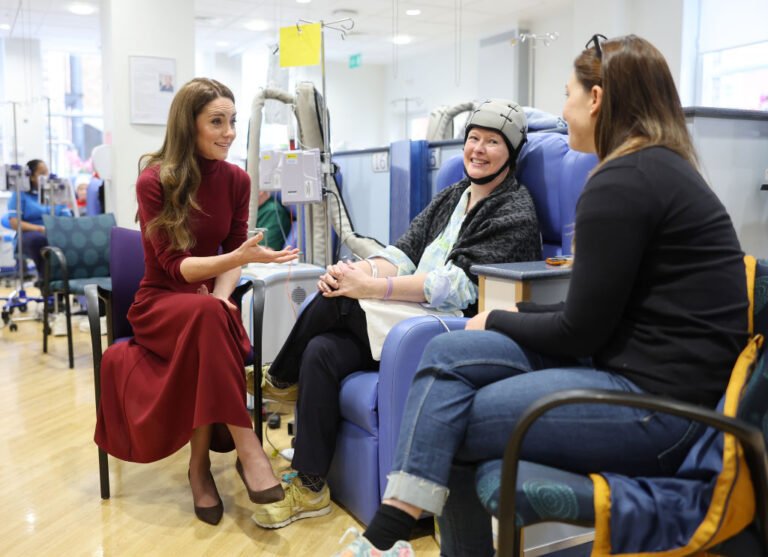 Kate Middleton says her cancer is in remission, thanks hospital staff