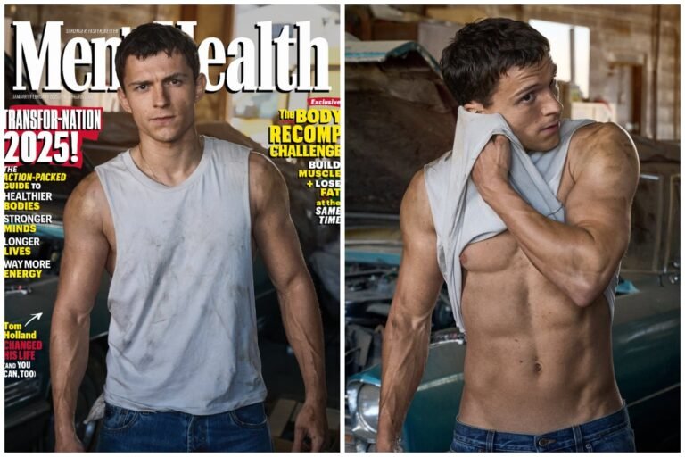 Tom Holland gives rare insight into relationship with Zendaya as he strips off for Men’s Health