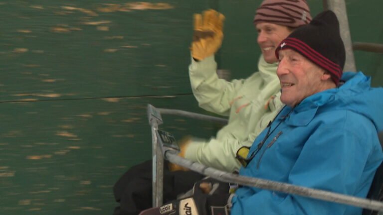 Legendary Banff skier honoured by the ski hill he calls home