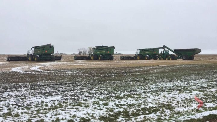 Saskatchewan farmers hope for more snow to cover the province