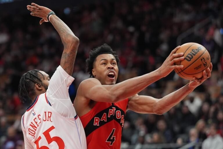 RJ Barrett leads red-hot Raptors past Clippers