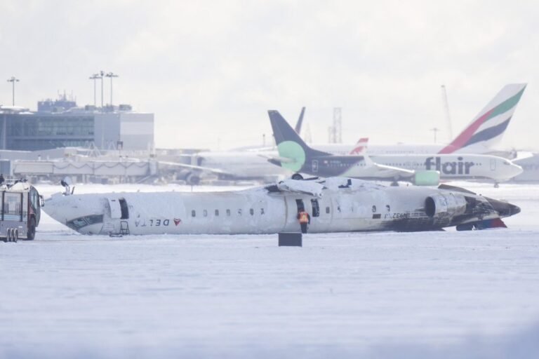 ‘Am I alive?’: Passengers on frightening experiences of Delta crash landing in Toronto