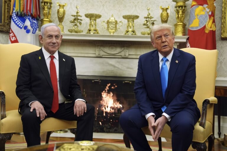 Trump suggests Palestinians be ‘permanently’ resettled from war-torn Gaza