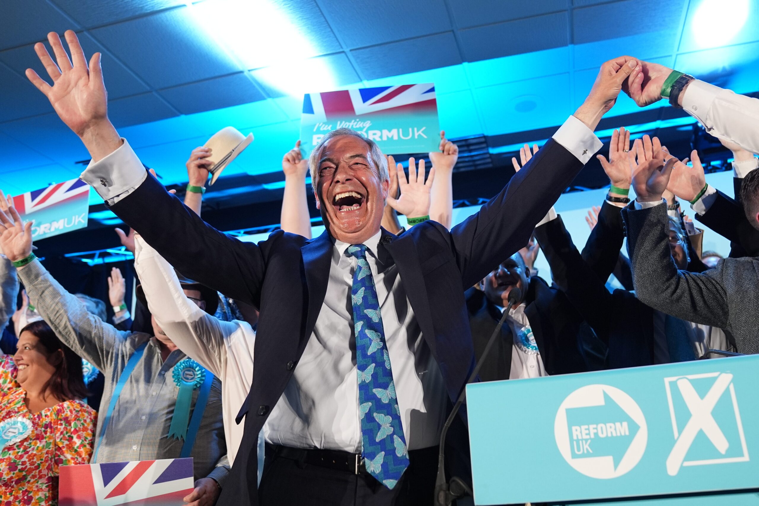 According to the most recent polls, Reform supporters make up a third of the adult population