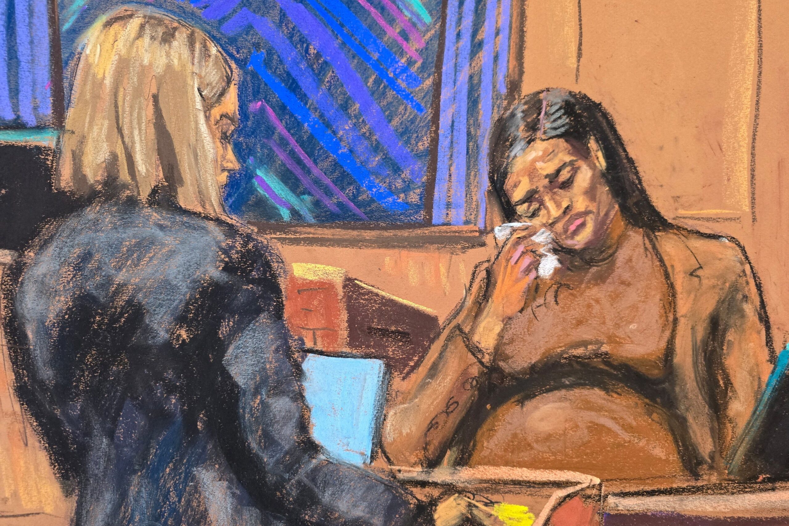 Cassie Ventura, a former singer and model, tearfully recounted years of abuse she endured while dating Sean ‘Diddy’ Combs as she testified against him during his trial.