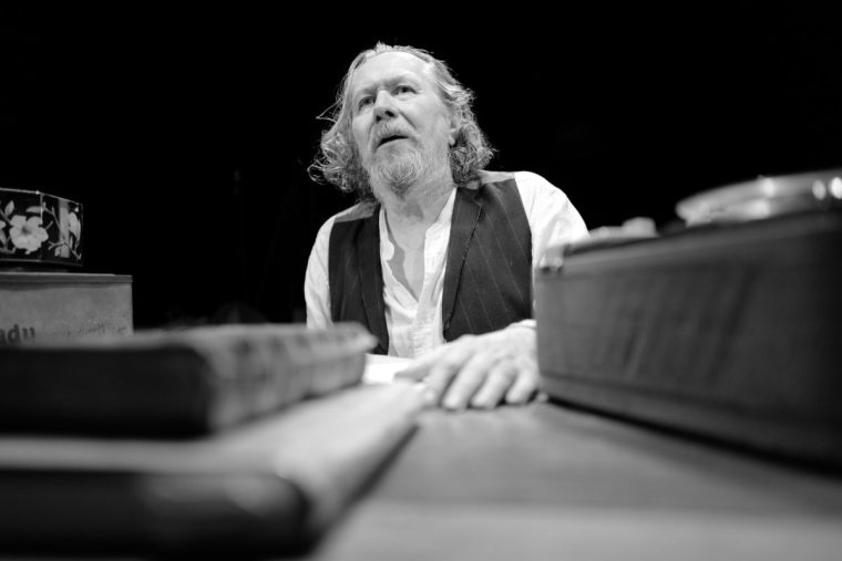 Gary Oldman in Krapp's Last Tape at York Theatre Royal Credit: Gisele Schmidt Provided by kate@katemorleypr.com