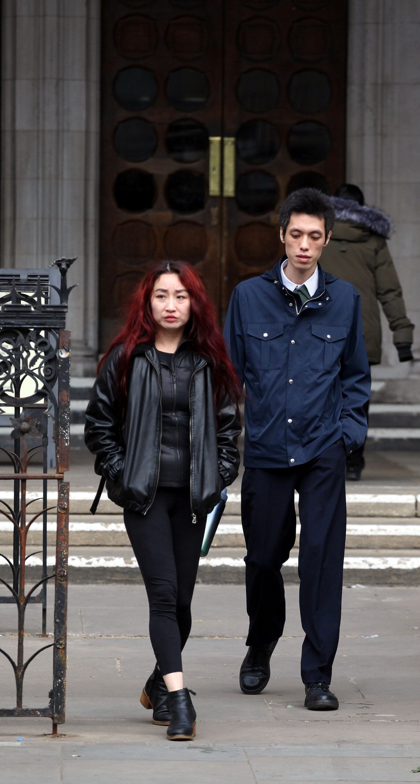 Zhengfang Huang and girlfriend Jingjing Chen