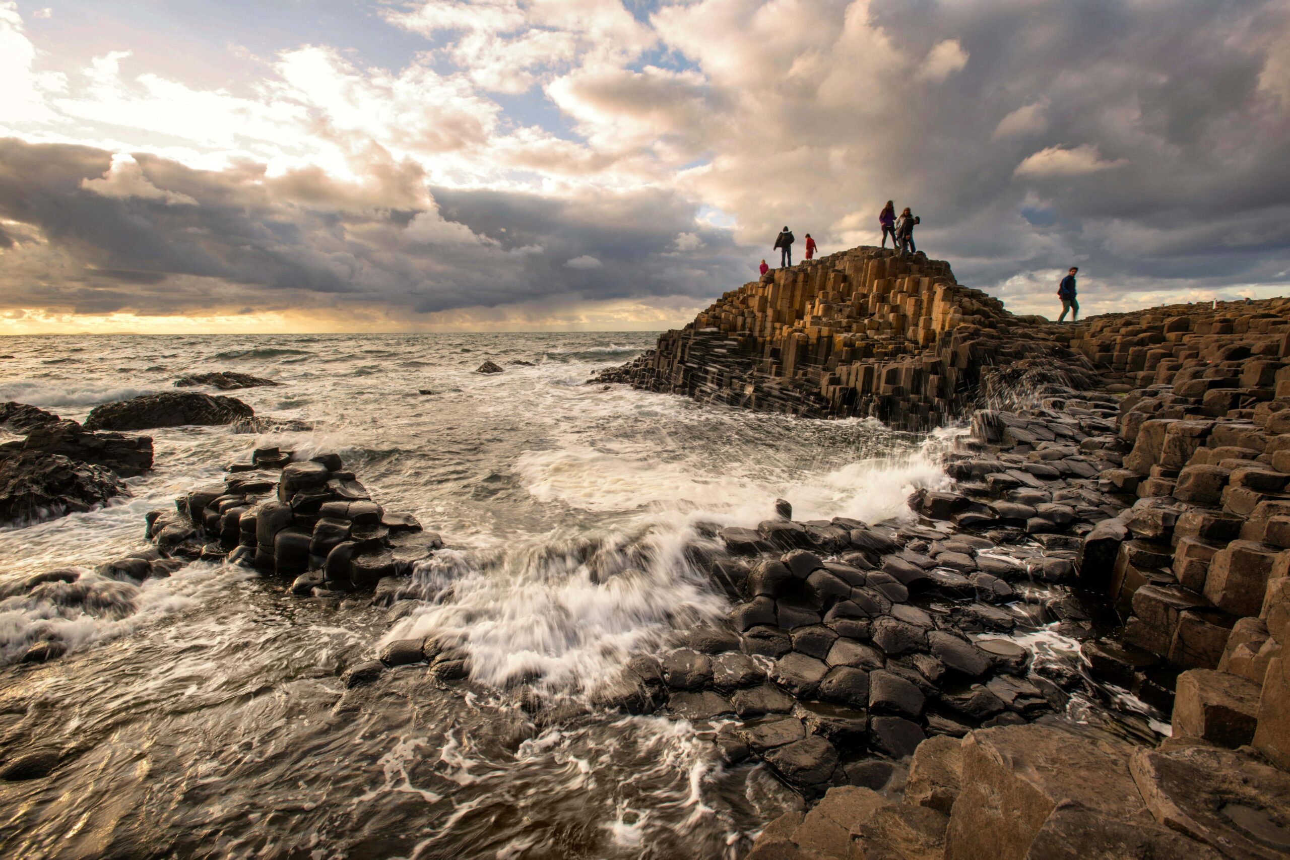 The area is known for the UNESCO World Heritage site, Giantâs Causeway