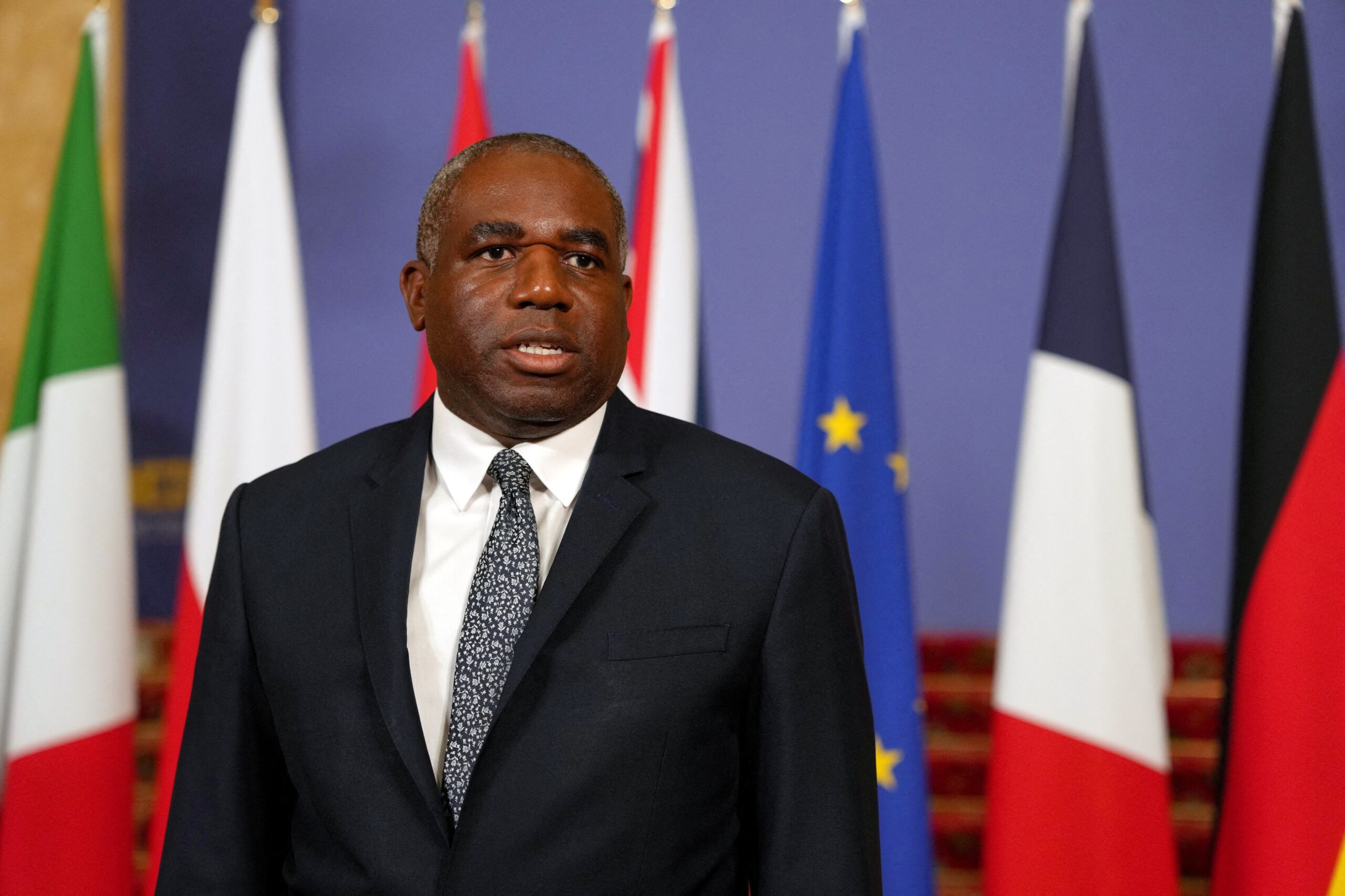 David Lammy said Britain will ‘starve Putin’s war machine’