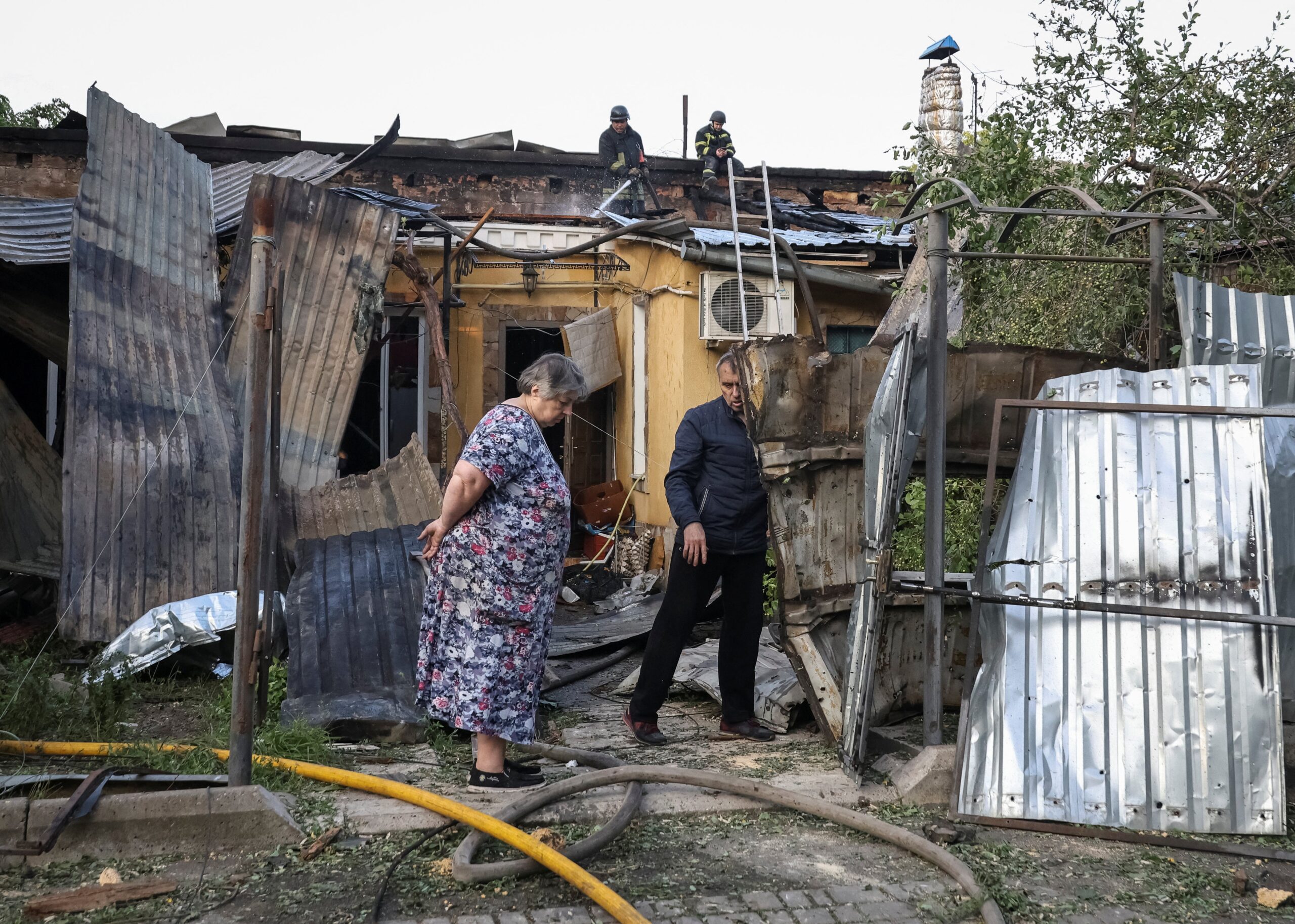 Two people were killed in the attack