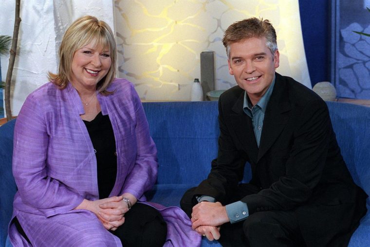 Fern Britton with Phillip Schofield on 'This Morning' She left the programme in 2009 (Photo: Granada Television)