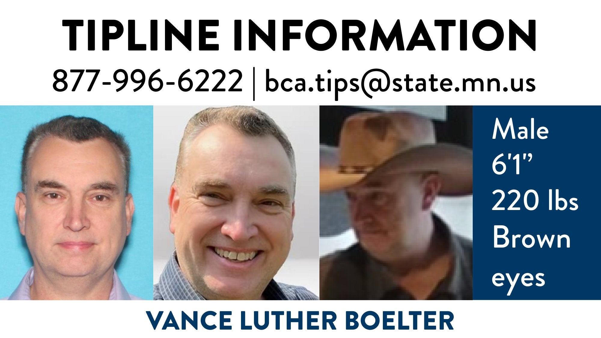 Local, state and federal law enforcement officials were searching for Boelter as of Sunday afternoon