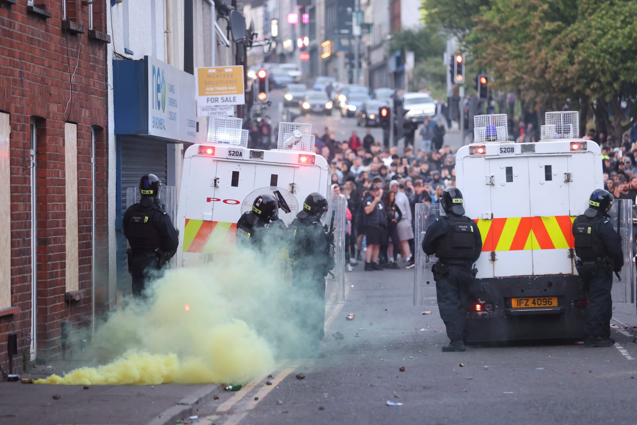 Northern Ireland Protest