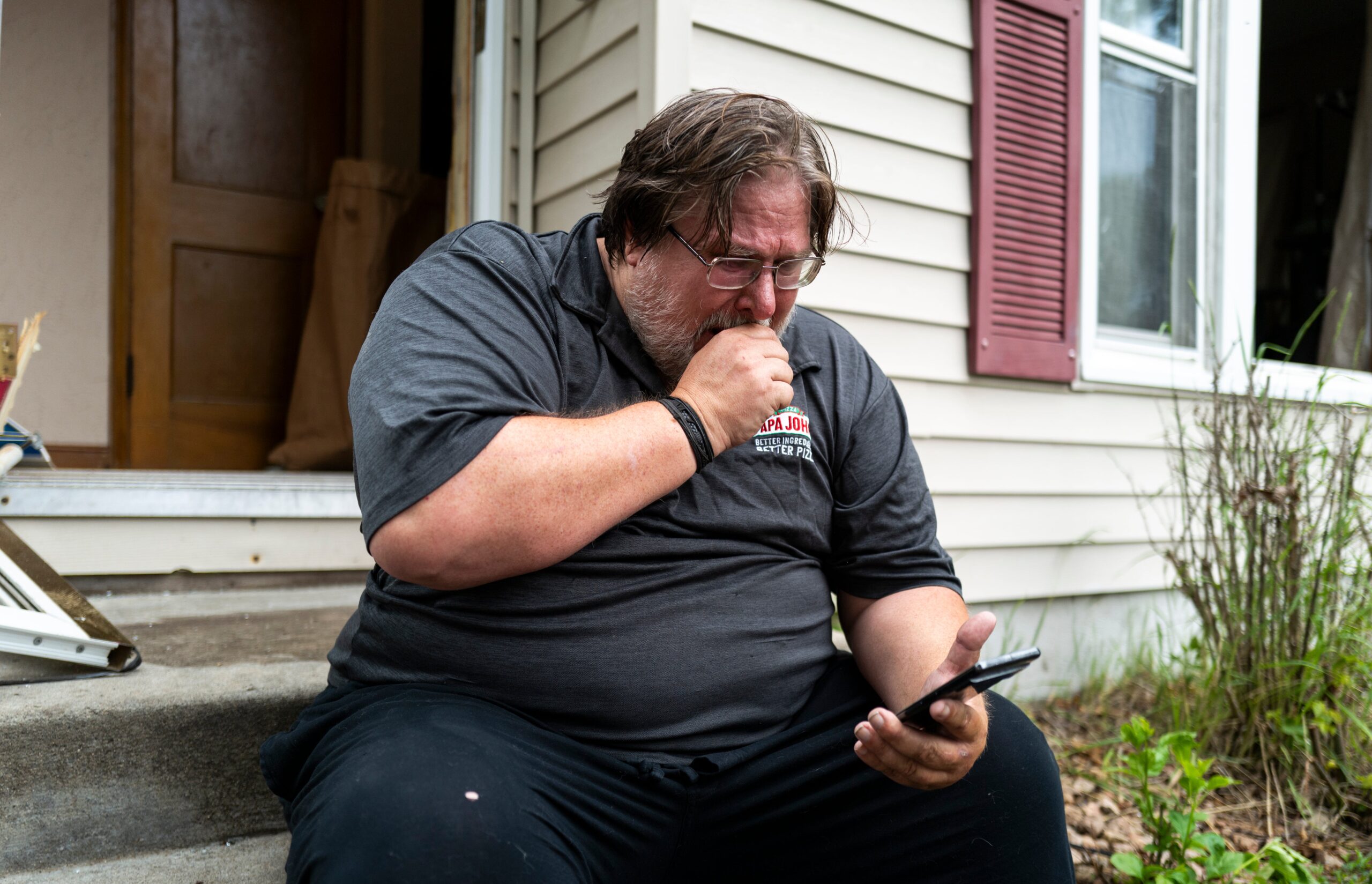 David Carlson, the friend and roommate of the suspected Minnesota gunman, said Vance Boelter had been less cheerful recently