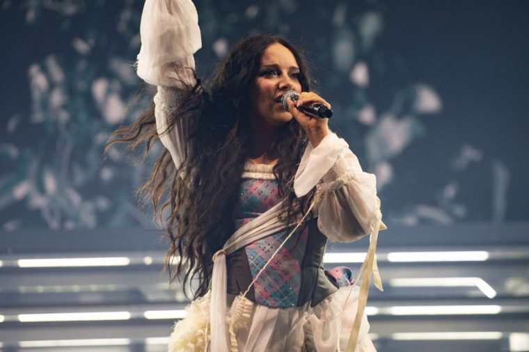 LIVERPOOL, ENGLAND - MAY 25, 2025: Jade Thirlwall performs during day 3 of BBC Radio 1's Big Weekend at Sefton Park on MAY 25, 2025 in Liverpool, England. (Photo by Joseph Okpako/WireImage)