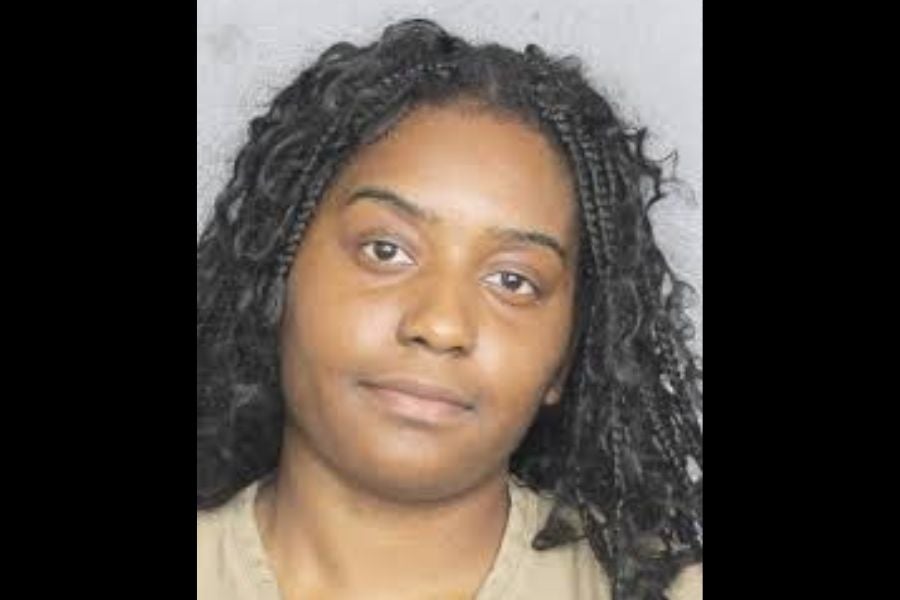 Janiyah Wilson-Robinson, 21, spent a night in jail and was released on a $1,000 bond.