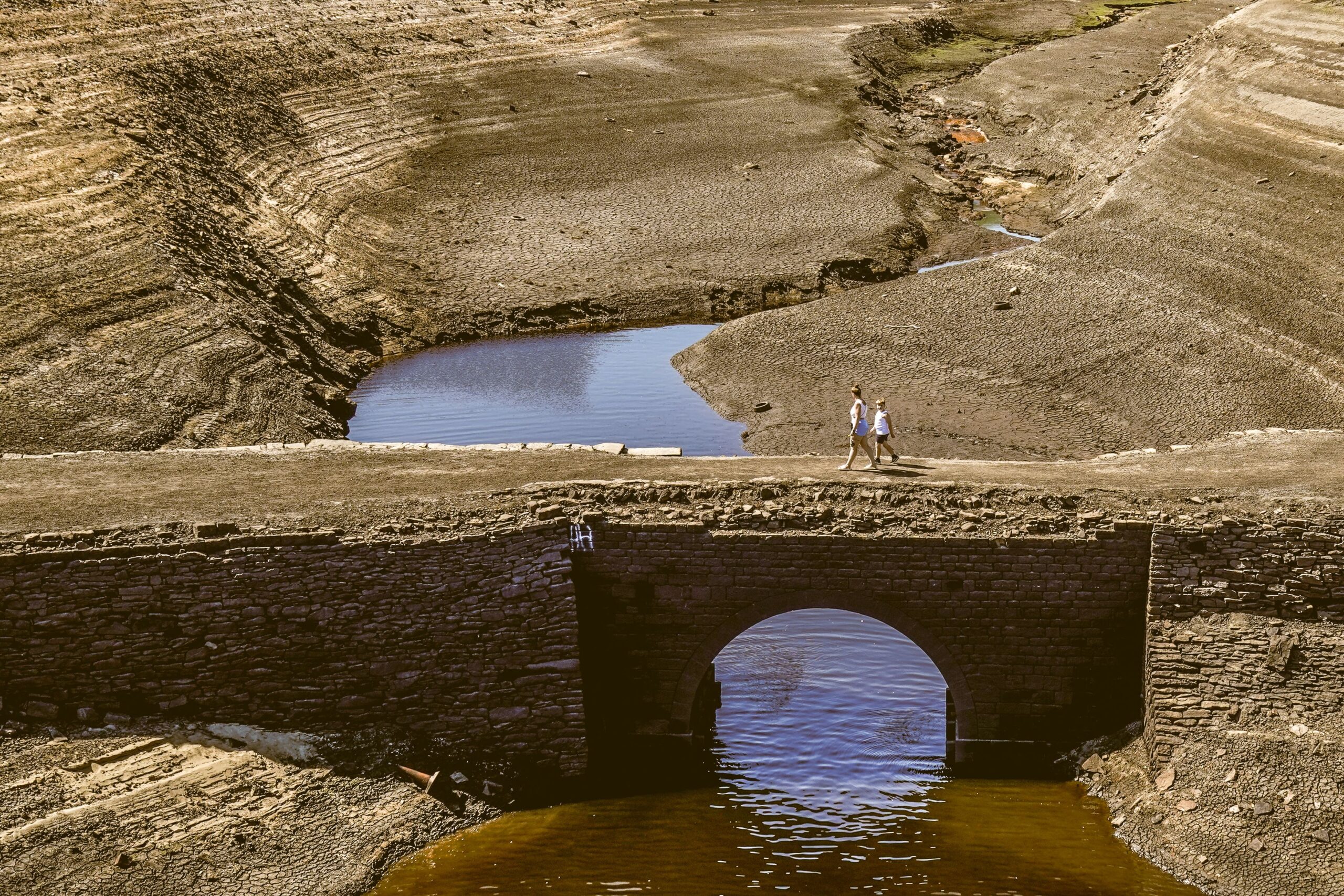 Baitings Reservoir in Ripponden, West Yorkshire (Danny Lawson/PA)