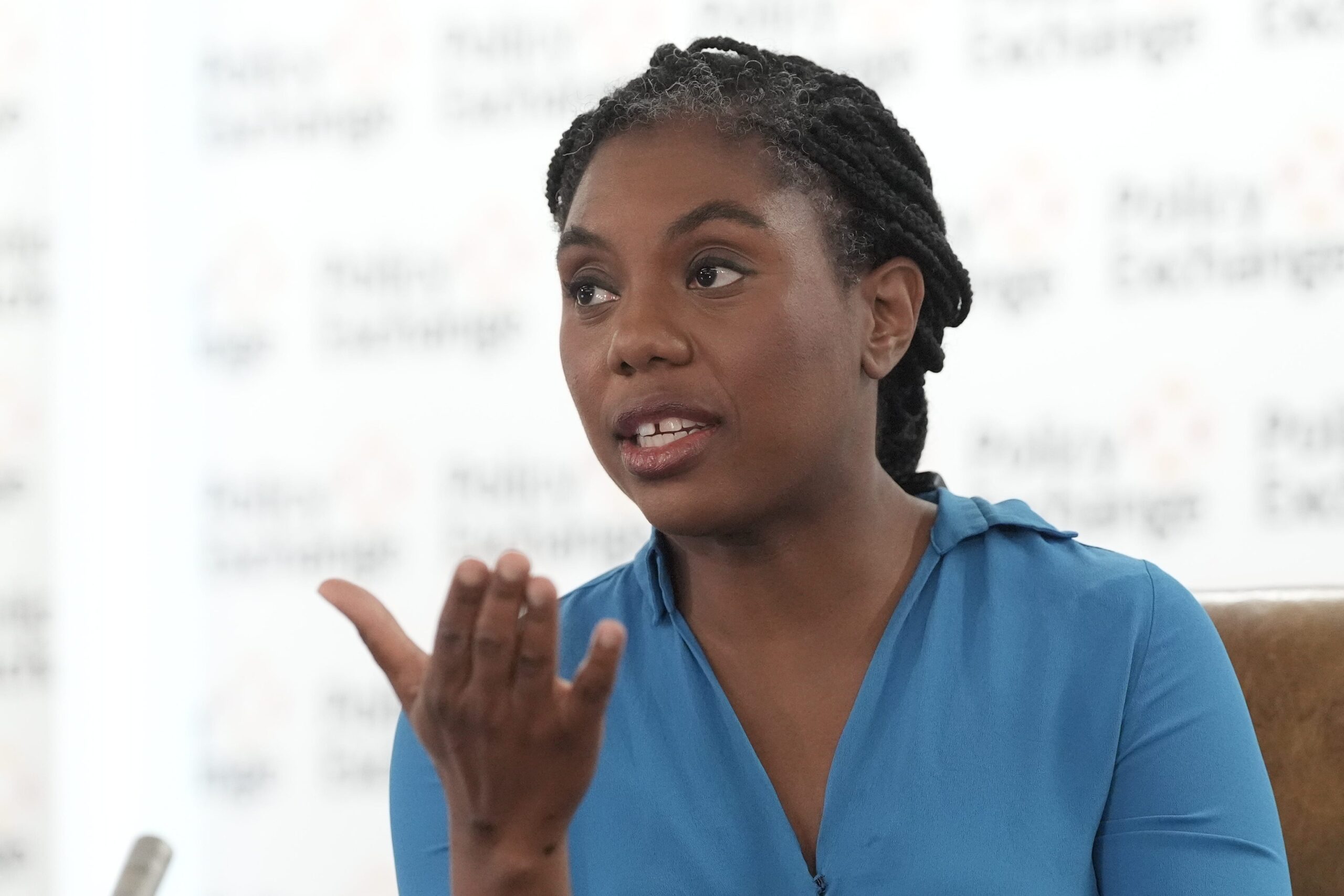 Conservative Party leader Kemi Badenoch (Stefan Rousseau/PA)