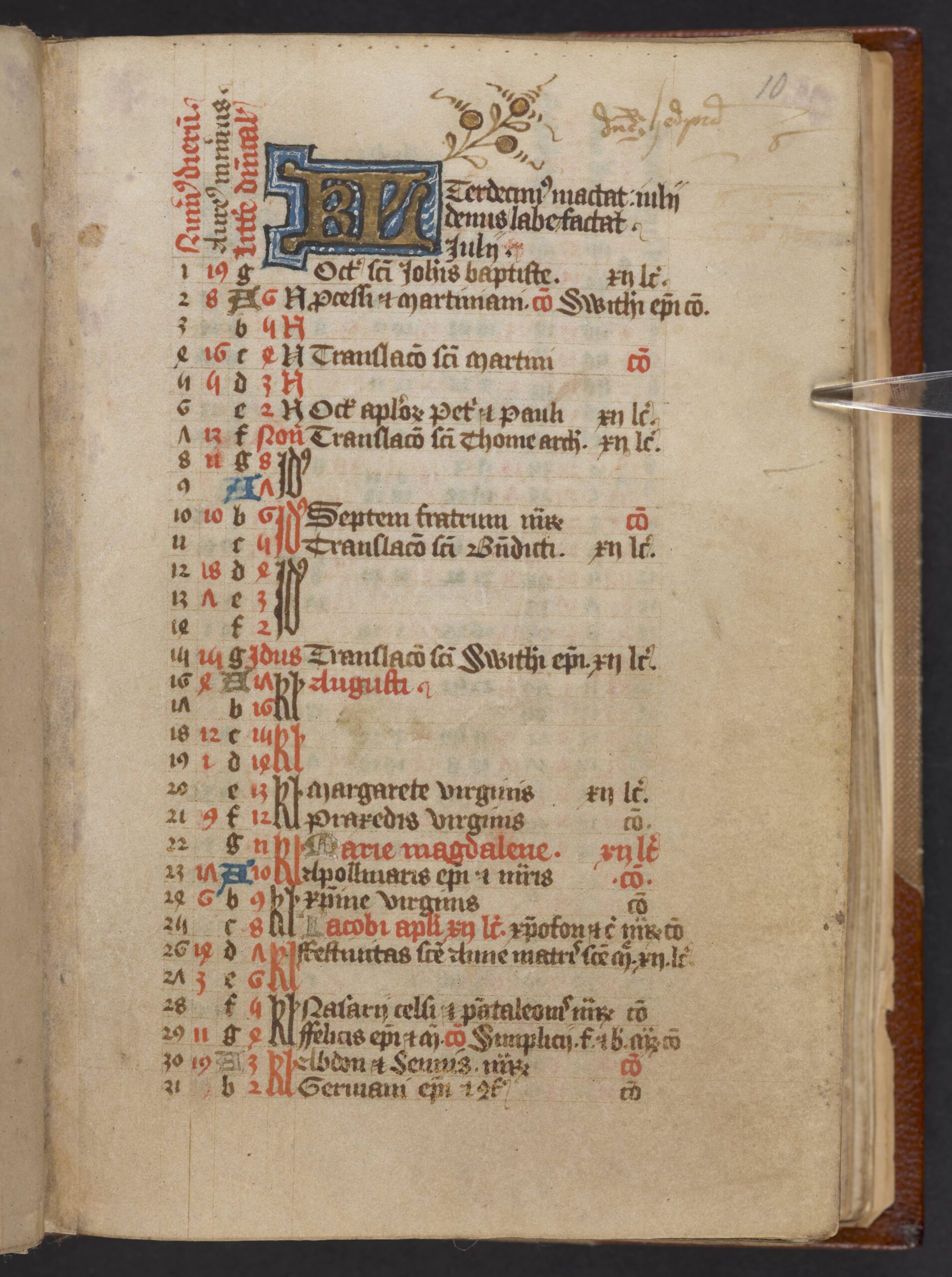 The Buckland Book is returning to the abbey for the first time since 1539 (British Library Collection/PA)