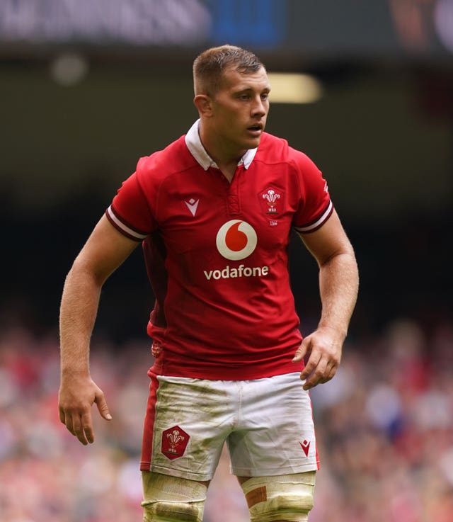 Wales’ Ben Carter in action