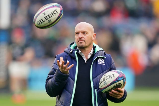 Gregor Townsend juggles rugby balls