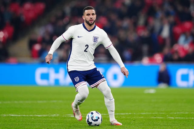 Kyle Walker dribbling