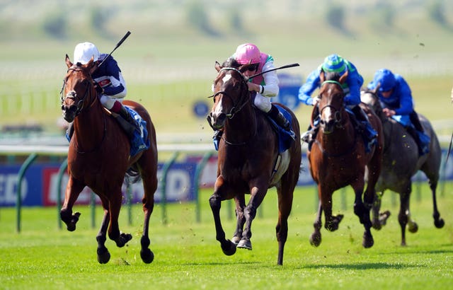 Cosmic Year winning at Newmarket earlier this year
