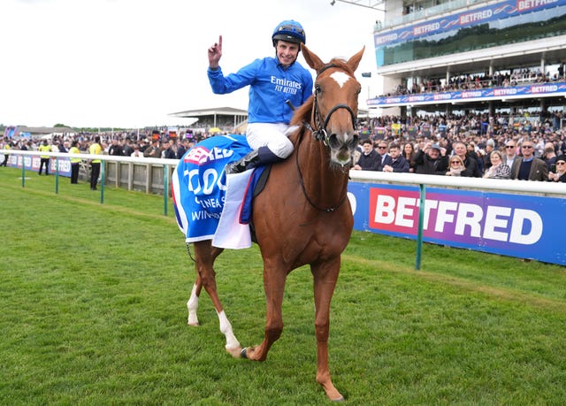 Desert Flower won the 1000 Guineas in May