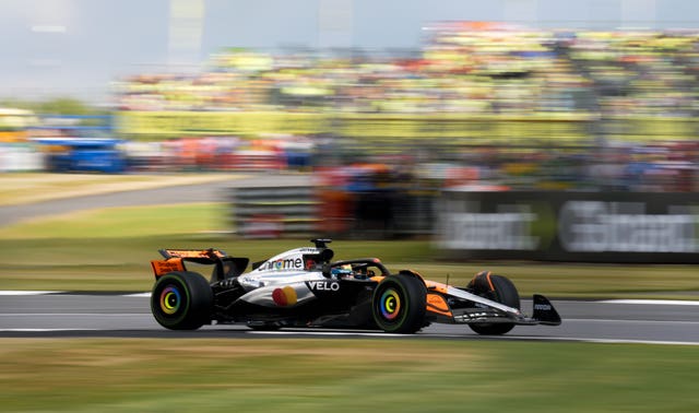 McLaren driver Oscar Piastri during the British Grand Prix