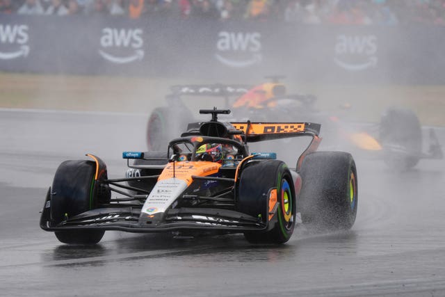 McLaren driver Oscar Piastri during the British Grand Prix
