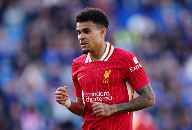 Liverpool's Luis Diaz