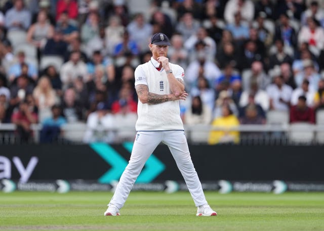 Ben Stokes in the field