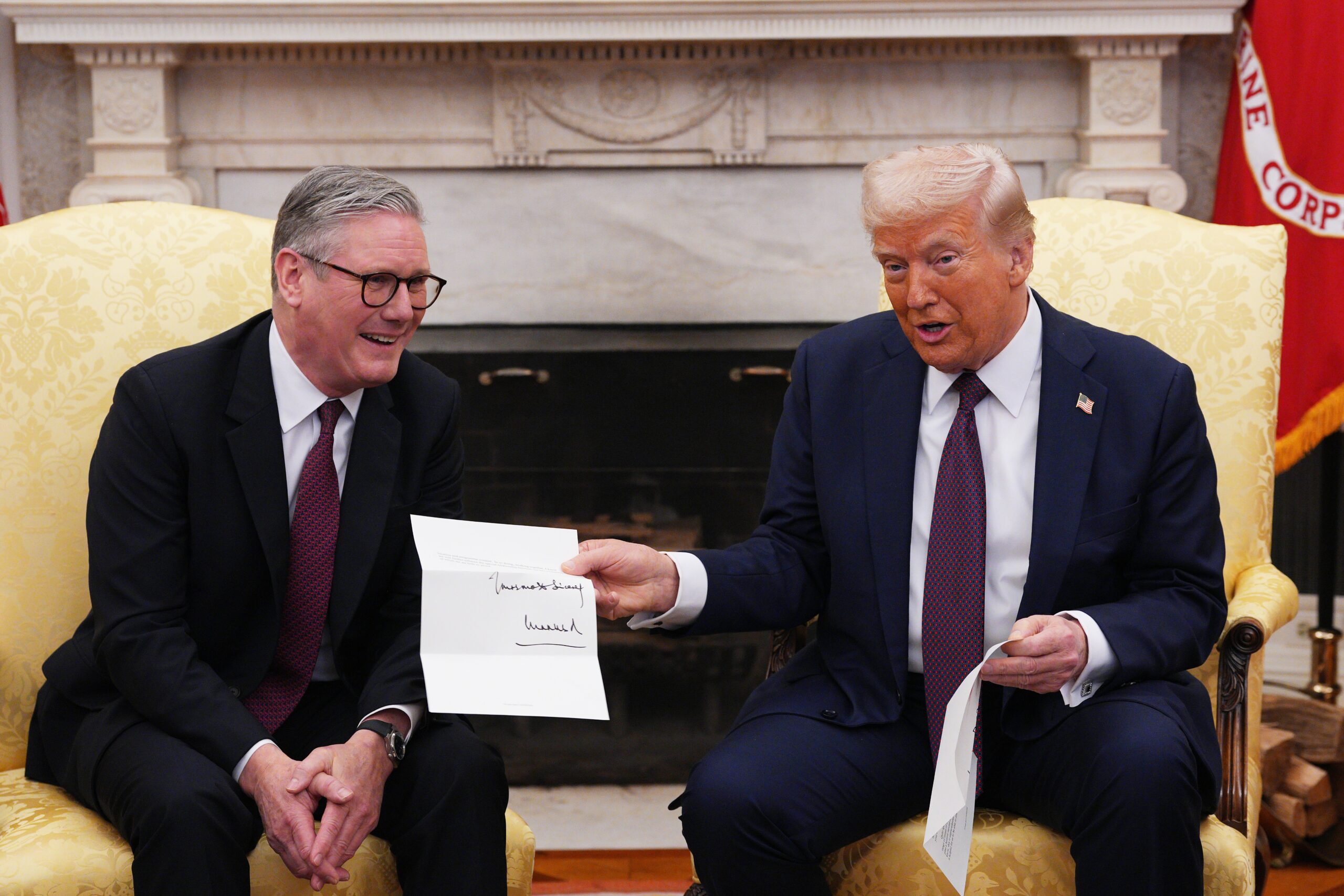 The president will meet with prime minister Keir Starmer during his visit to Scotland