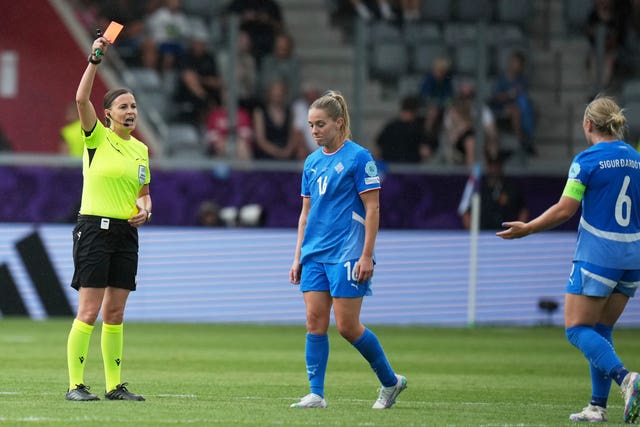 Euro 2025 Iceland Finland Soccer