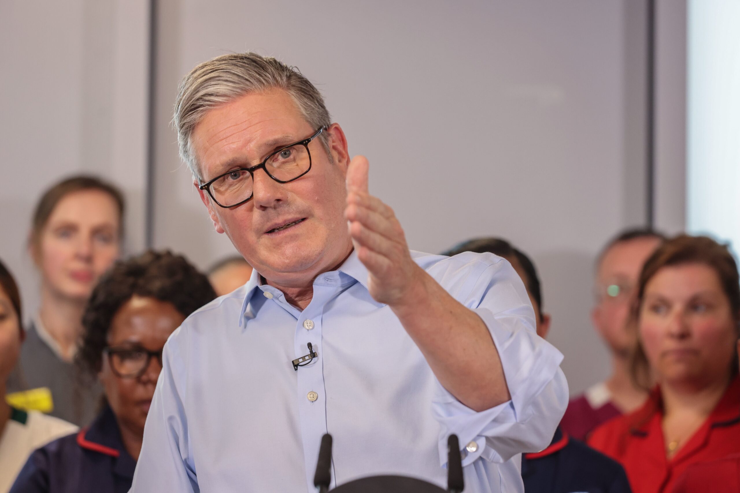 Starmer made the statement to mark the 77th anniversary of the NHS
