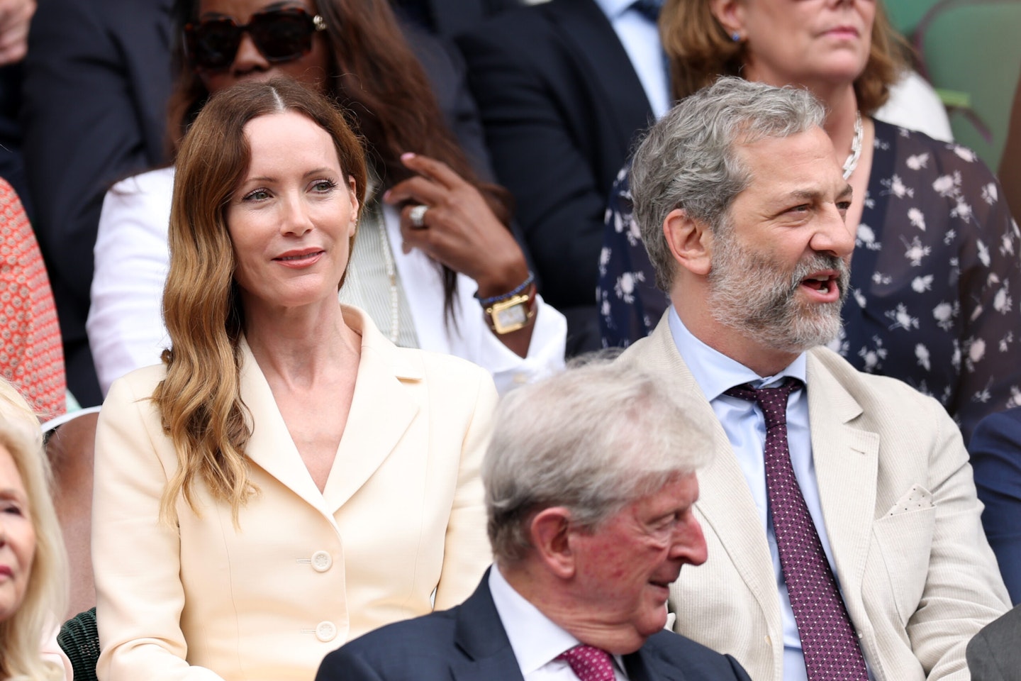 Actress Leslie Mann and her husband, director Judd Apatow