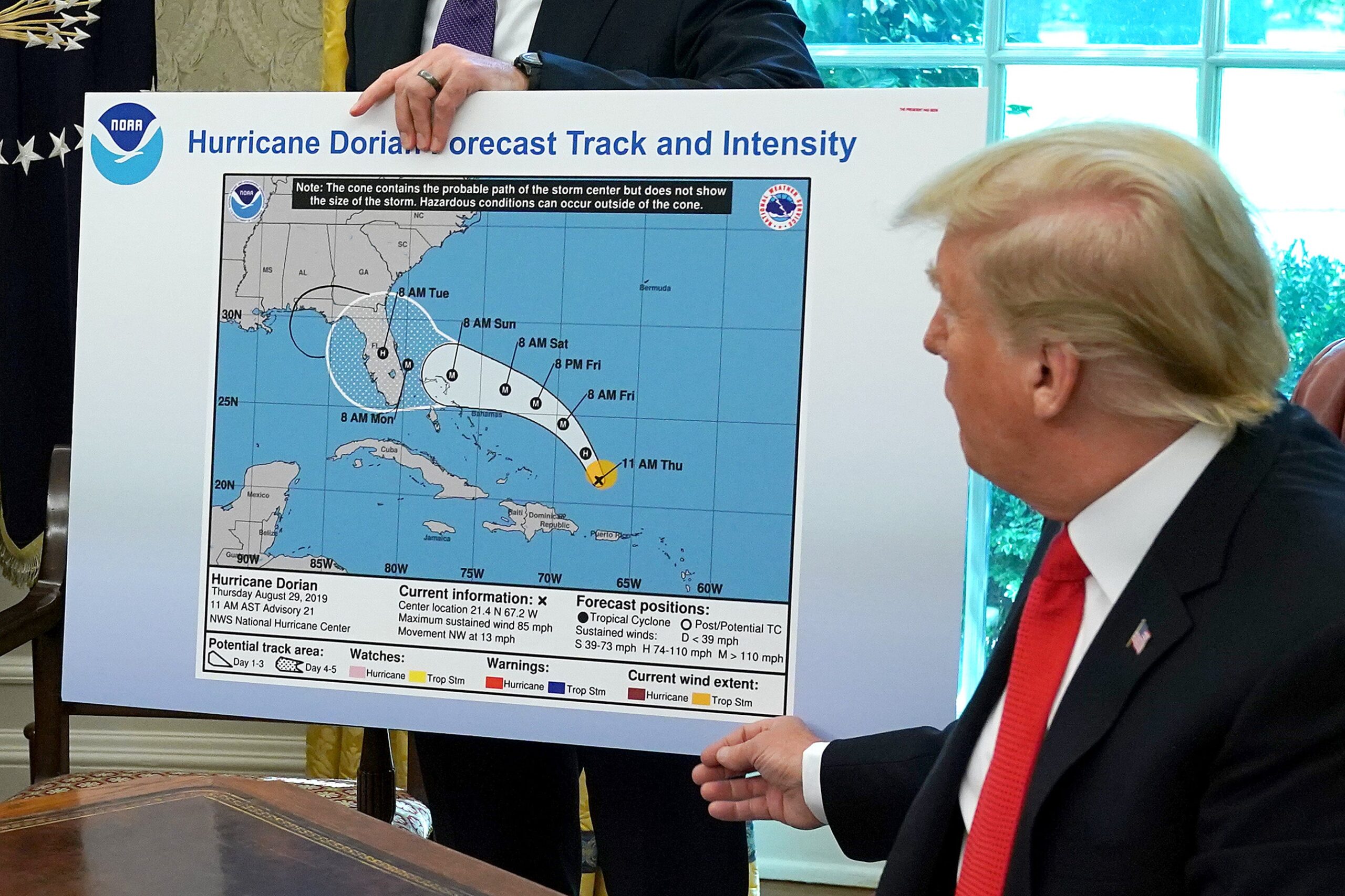 Two high-ranking officials at NOAA, who worked on the ‘Sharpiegate’ investigation, were placed on leave amid clashes with the new Trump administration.