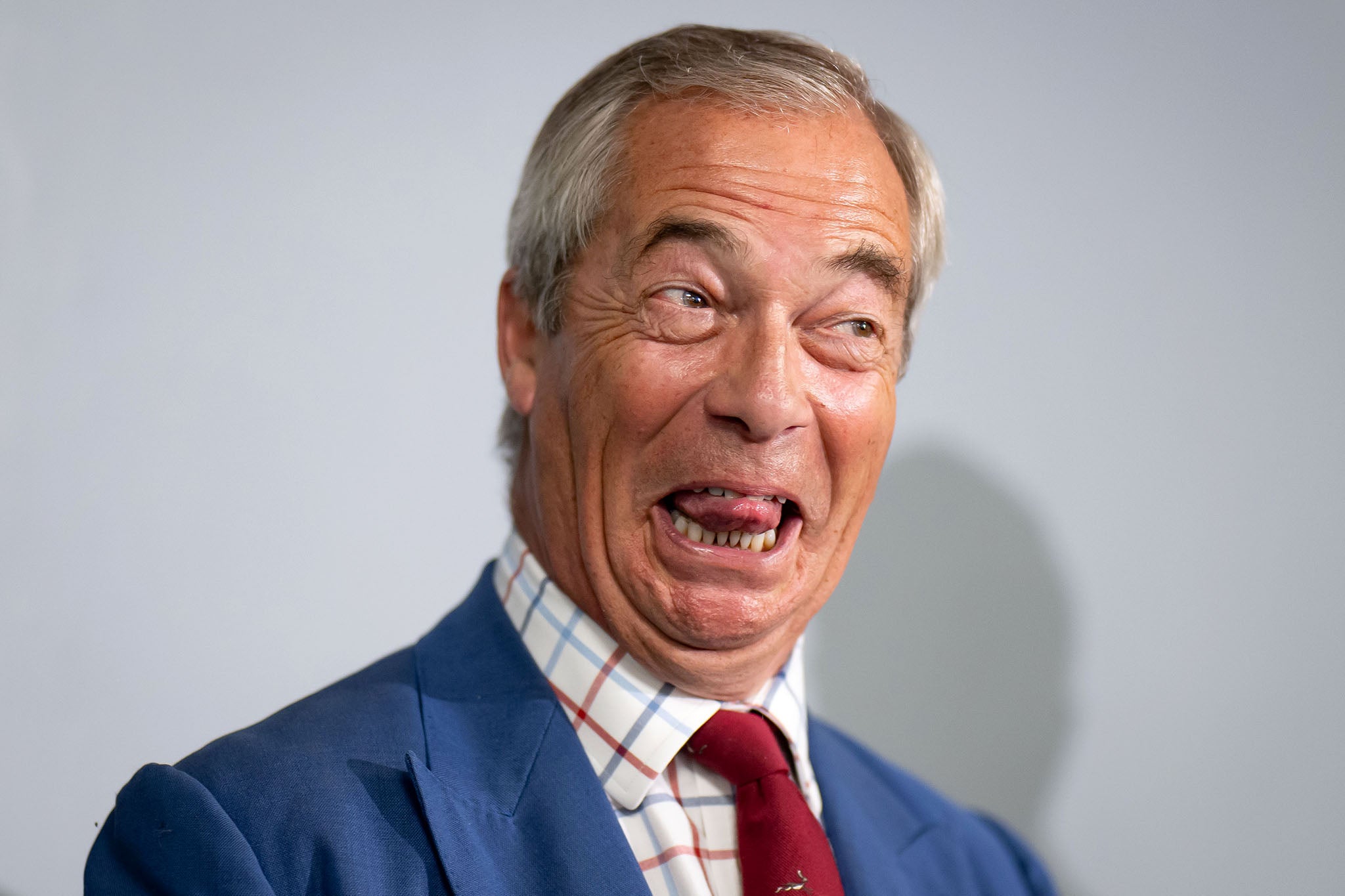 Sir James complimented Mr Farage as ‘funny’, ‘interesting’ and ‘a very, very good communicator’