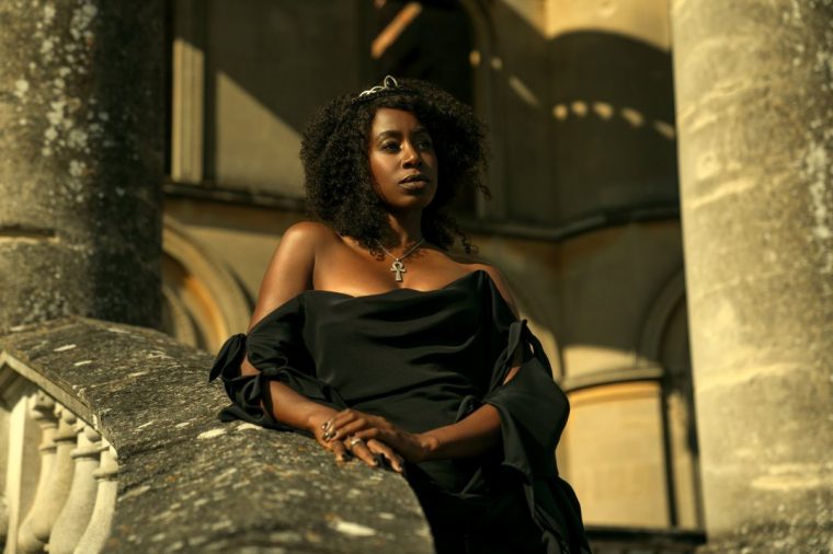 The Sandman. Kirby Howell-Baptiste as Death in episode 205 of The Sandman. Cr. Ed Miller/Netflix ?? 2025