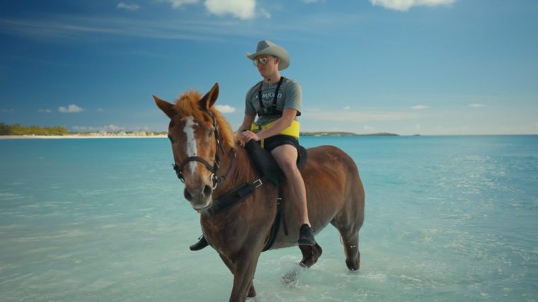 Actuality ??? Michael Stenton on horseback
