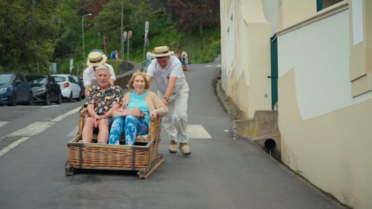 Actuality ??? Pam & Barry Morris sleighing in Madiera
