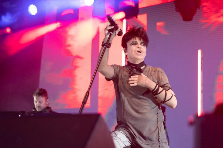BIRMINGHAM, ALABAMA - MARCH 26: Gary Numan performs at Avondale Brewing Company on March 26, 2024 in Birmingham, Alabama. (Photo by David A. Smith/Getty Images)
